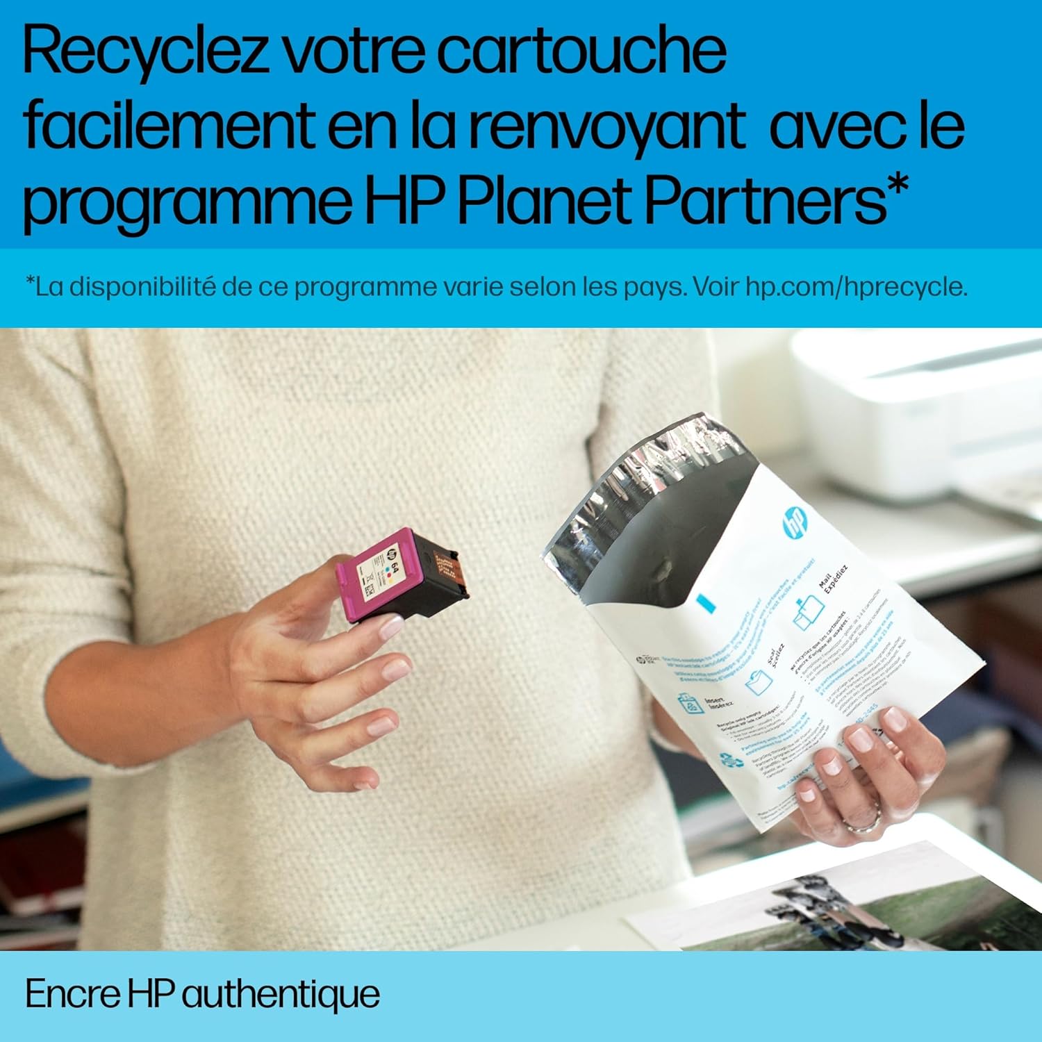 Cartouche d'Encre HP 305 Authentique Cartouche d'Encre HP 305 Authentique